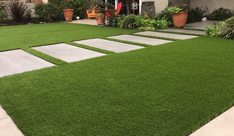 pathway through turf